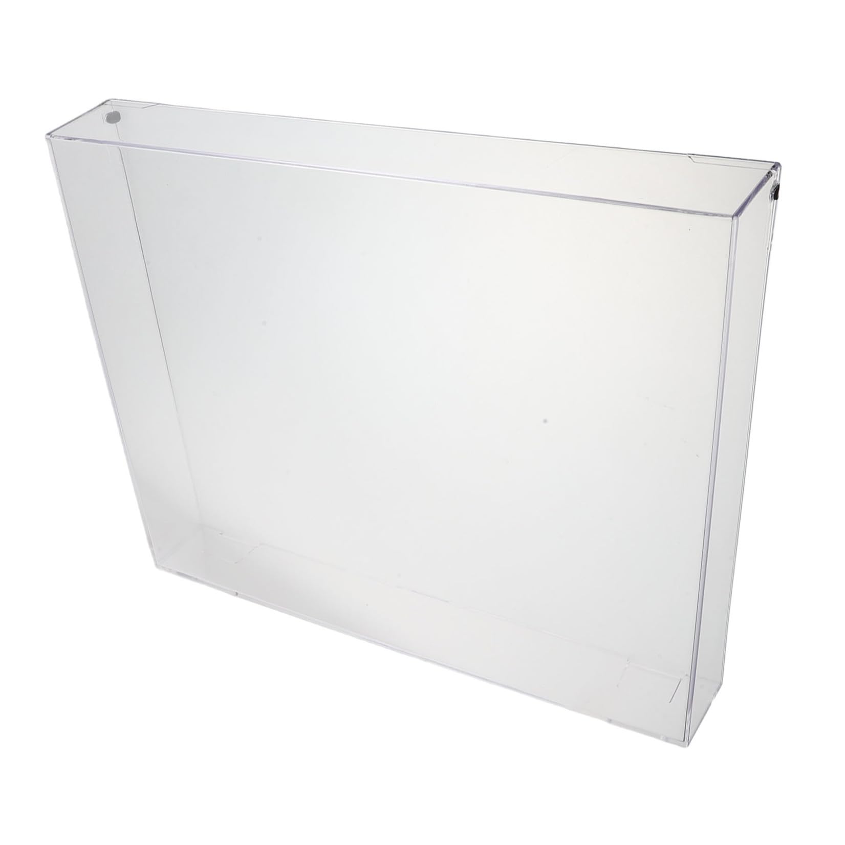 Coperchio antipolvere rettangolare in acrilico trasparente per, protezione affidabile per stereo component in audio domestici 16,2x13,2x2,4 pollici