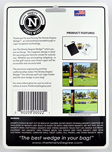 Ninety Degree Wedge - Magnetic Cigar Holder Special Combo-Set Pack #TOP1