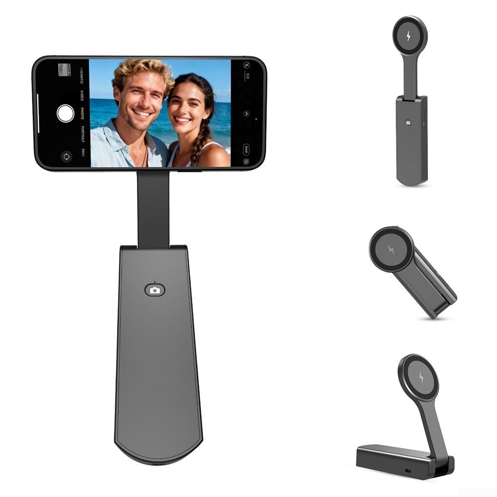 Support de charge magnétique pour téléphone portable avec trépied
