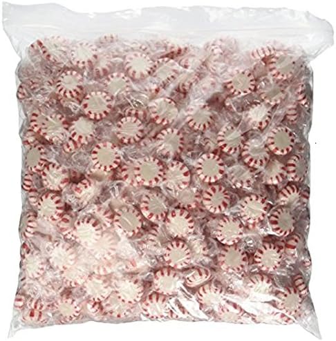Ferrera Peppermint Starlight Mints 5 Lbs Hard Candy Individually Wrapped Bulk - Perfect For Any Occasion