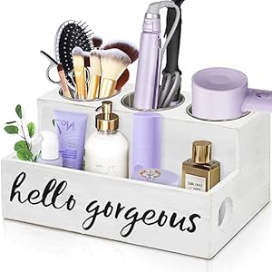 Unistyle Hair Dryer Holder Counter,Hair Tool Organier,Hair Accessories Organizer for Bathroom Counter Storage,Hair Organizer Storage for Hair StylingTools,Makeup,Straightener,Brush,Vanity,Salon,White Unistyle Hair Dryer Holder CounterHair Tool OrganierHair Accessories Organizer for Bathroom Counter StorageHair Organizer Storage for Hair StylingToolsMakeupStraightenerBrushVanitySalonWhite