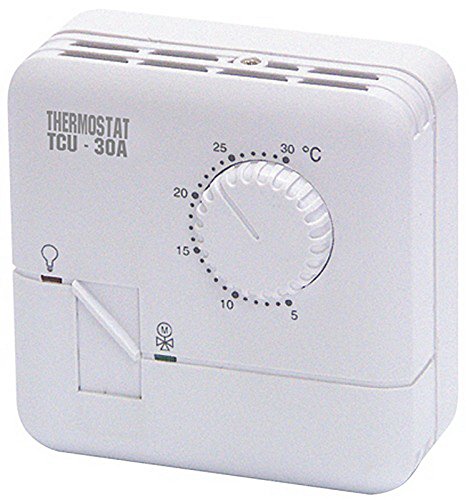 Preisvergleich Produktbild Thermostat McVoice"TCU-30A", analog Temp. 5°C bis 30°