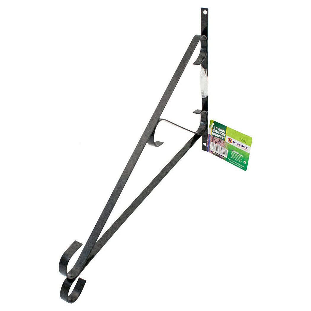 BARGAINS-GALORE 2 X 16 Hanging Basket Bracket WALL Decoration Hook Flowers Garden WALL Mounted