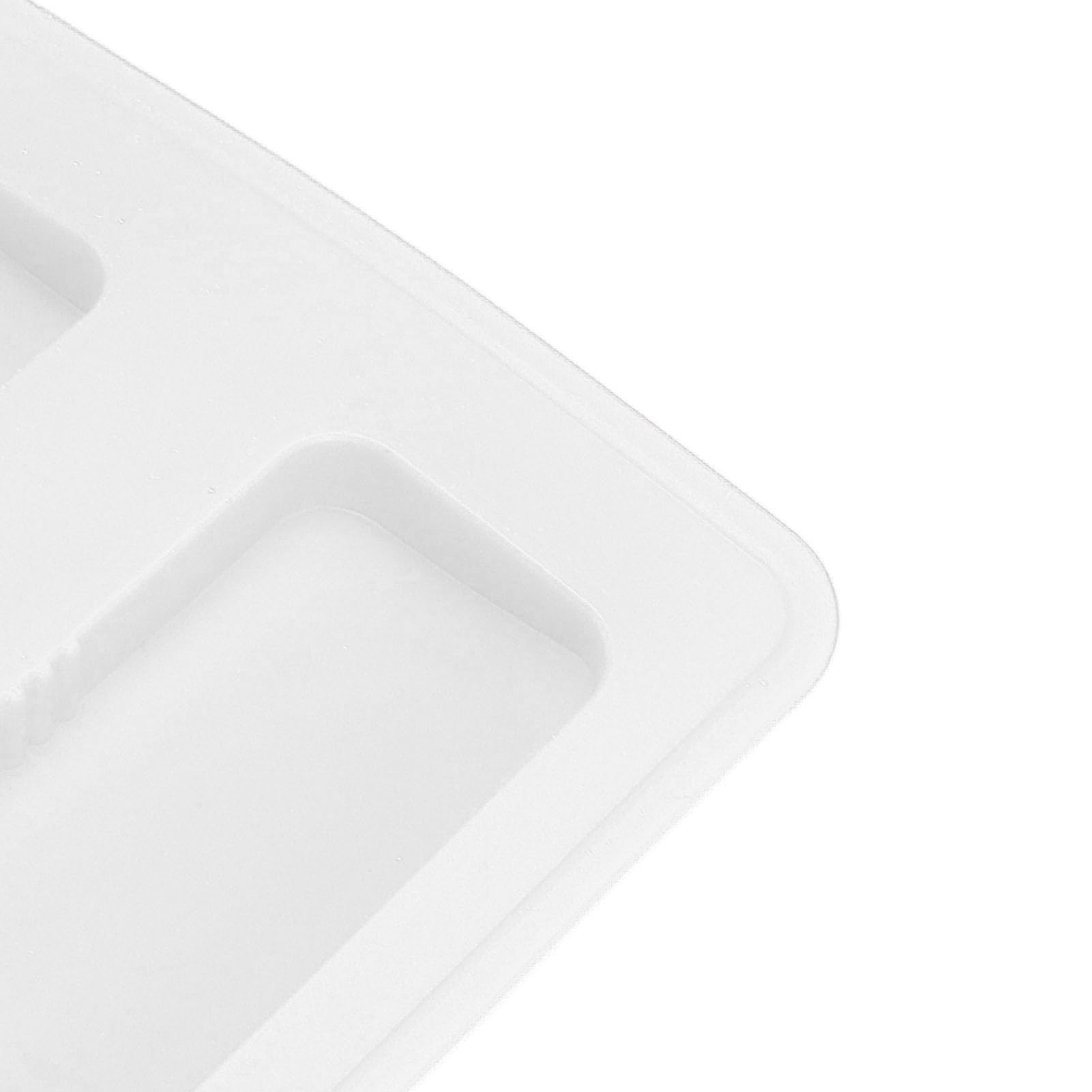 Naroote Okładka Producenta Chleba, Miękka Elastyczna Pokrywka Tostera do Kuchni (WHITE)