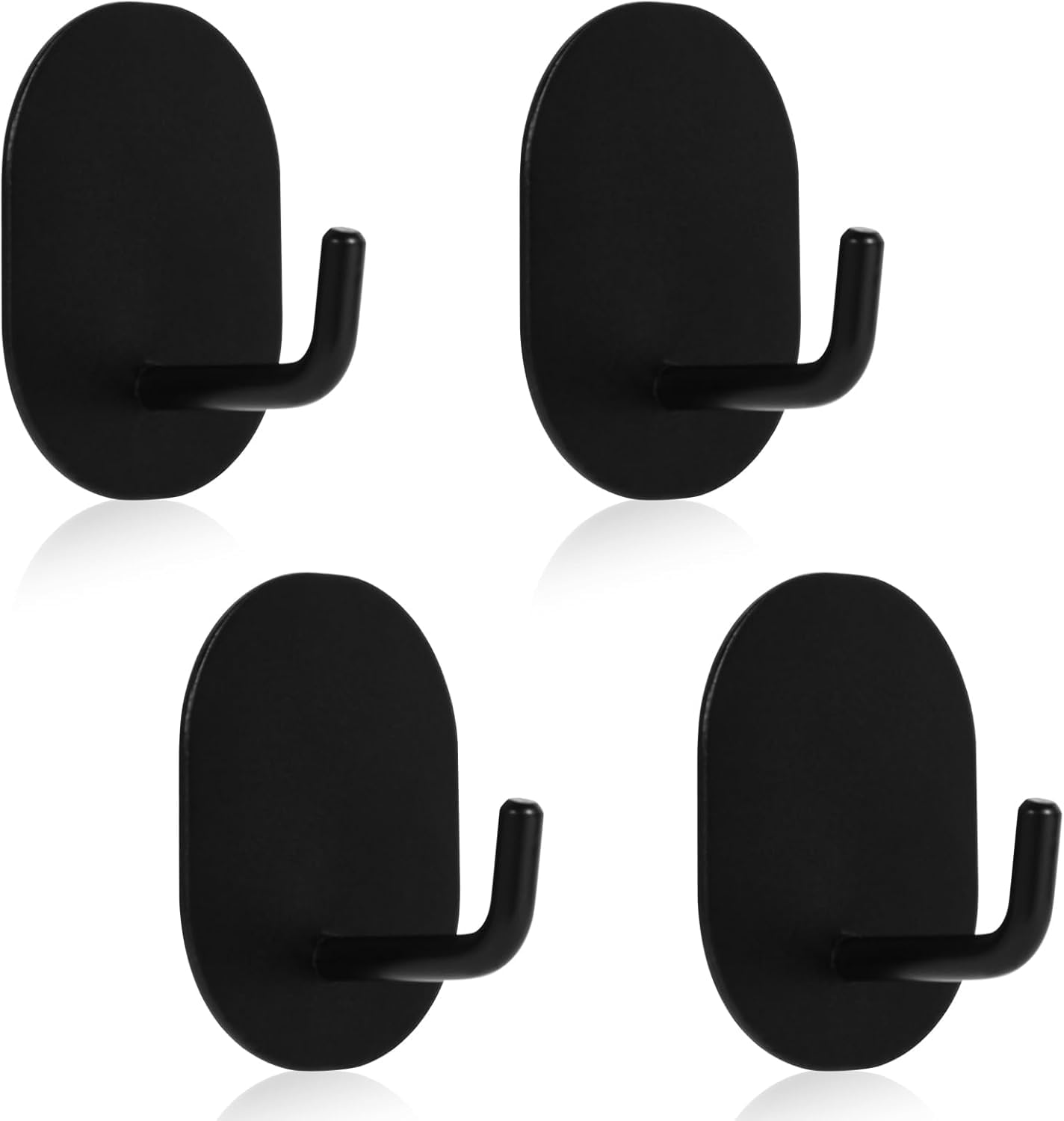 Dlilise Heavy Duty Magnetic Hooks 4 Pack - 2 LBS, Strong Hooks for Refrigerator, Fridge, Cruise Cabins, Kitchen, Key, Towel, Classroom, Grill