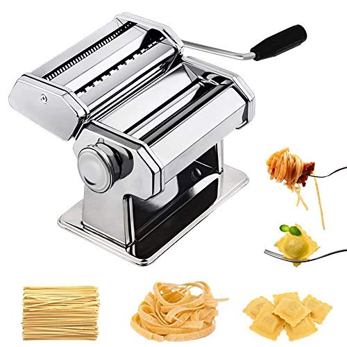 WILAIN Acero Inoxidable Fabricante de Herramienta de la Cocina de Pasta de Fideos lasaña del Espagueti de Las pastas wonton Fabricante