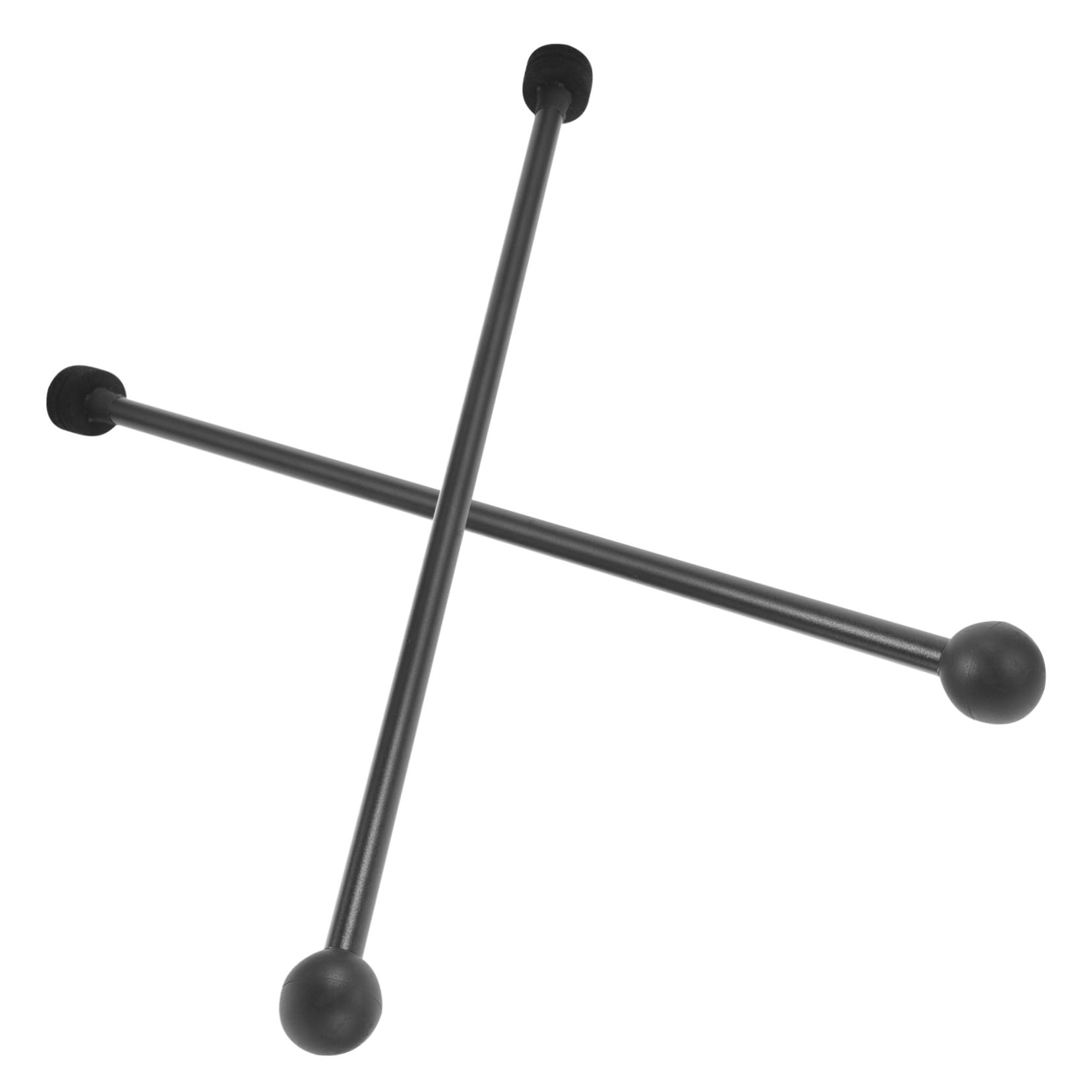 SUPVOX 2 bacchette in xilofono a doppia testa con feltro e testa in gomma morbida, resistenti per Marimba Tongue Drum e strumenti a percussione versatili, leggeri e portatili