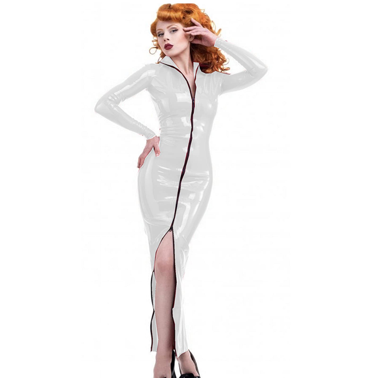 Mini Robe Moulante à Manches Longues Pour Femmes, Tenue De Soirée