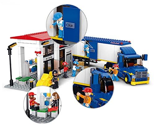 Close-up of Sluban Heavy Duty Truck and Rest Station details