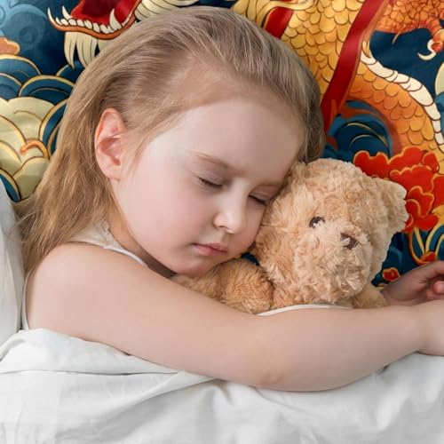Housse de coussin 50x50 velours doux motif nuage lot de 2 - 6