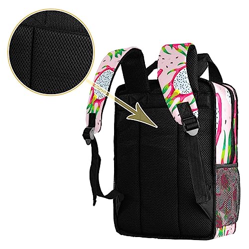 Sac à dos garçons tropical 35 cm multicolore imprimé fruits exotiques