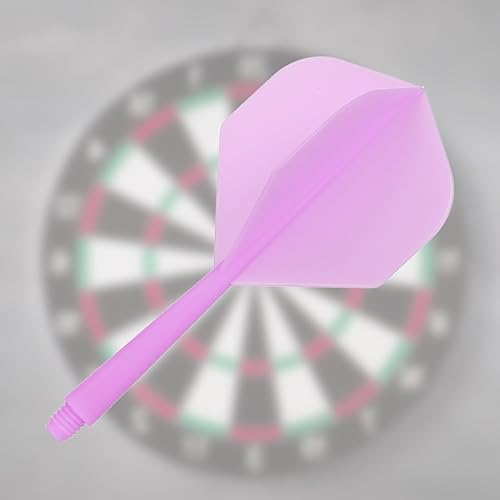 Miniatura 3 de PATIKIL Eje de dardo integrado y vuelos, vuelos de dardos de plástico de tornillo