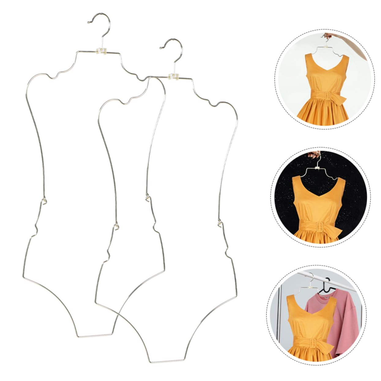 2 ganci robusti per costumi da bagno - appendiabiti per esposizione al dettaglio per costumi da bagno abbigliamento durevole nizer per negozi perfetti per abbigliamento da spiaggia e attrezzatura da