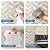 M MOFIT Stone Look Herringbone Peel and Stick Backsplash for Kitchen,Chevron Stick on Backsplash Mosaic Wall Tiles(Beige,10PCS)