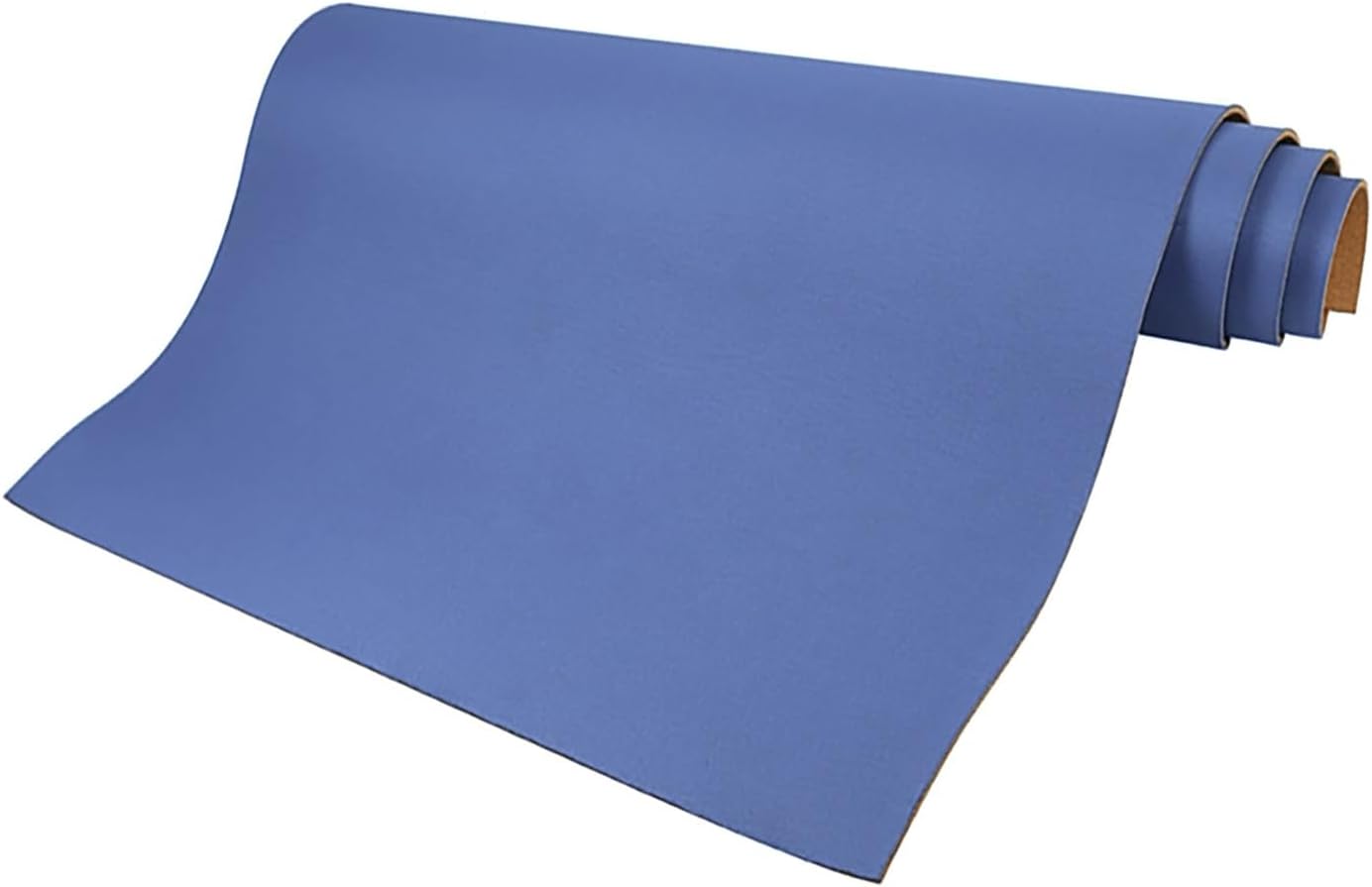Tack Board for Office Not Self-Adhesive CorkBoard Roll Sheet High Density Cork Board Cork Floor Tiles Thick 1/3" for DIY Supplies Home School Blue(1x3m-3.3x9.8ft)