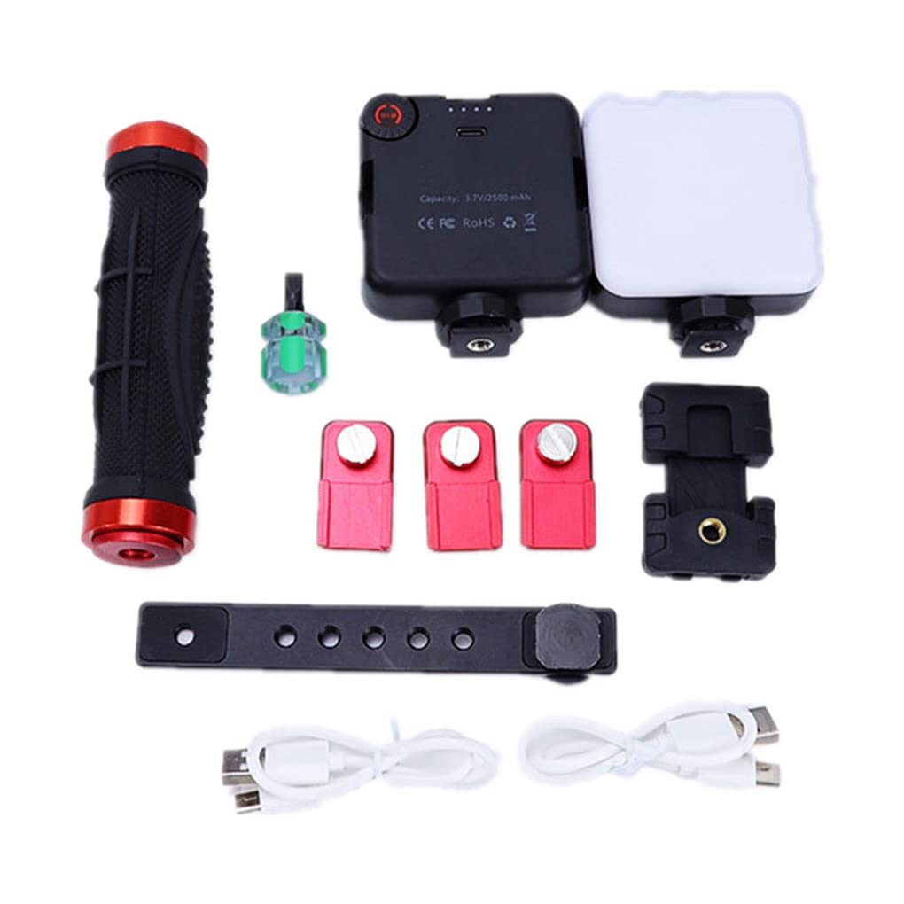 Kit Fotografico Flash di Luce di Riempimento Dentale Strumento Fotografico dei Denti per Riempire la Luce e Scattare Foto/Video(Size:MK-016)