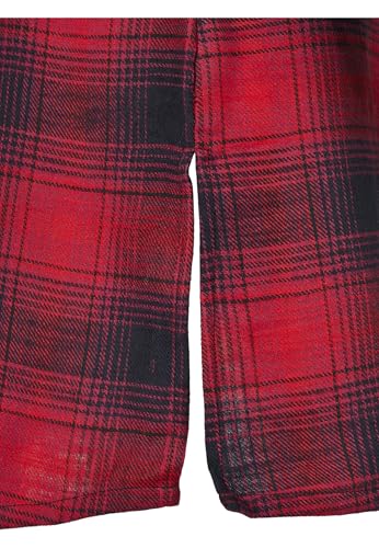Robe chemise à carreaux Urban Classics fluide pour masquer les complexes - 7