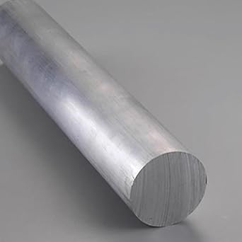 Aluminum Round Rod Diameter 3" 75mm x 48.03 inch Long, 6061 Aluminum Round Bar 1Pcs D 75mm x L1220mm T6511 Extruded Solid Aluminum Metal Stock for DIY Craft Making Kwweeoo