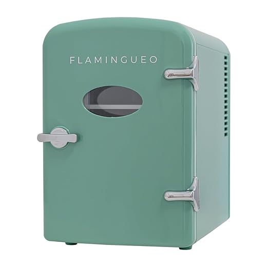 Flamingueo Mini Fridge 4L – beige