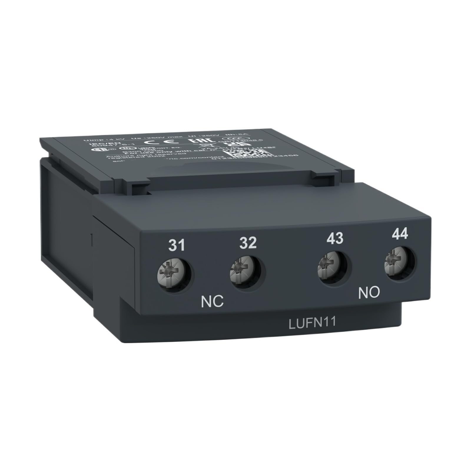 LUFN11 module de contact auxiliaire 1NO 1NC signalisation automatisme