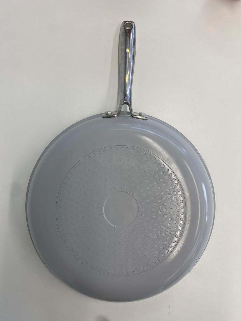 Set di padelle in ceramica senza padella in ceramica senza ptfe e pfoa per tutti i piani cottura, adatti al forno