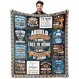 regalo para abuelito, abuelo regalos coperta 152 x 127 cm, regalo per nonno in spagnolo, regalo di compleanno per nonno, festa del papà, regalo para abuelito día de la padre, navidad, abuelito gifts