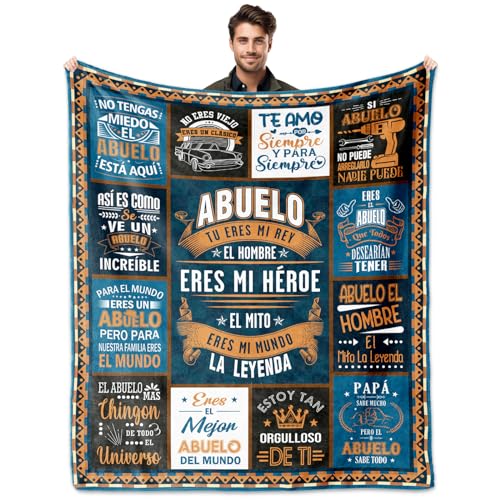 Regalo para Abuelito, Abuelo Regalos Decke, 152,4 x 127,7 cm, Opa-Geschenke auf Spanisch, Opa-Geburtstagsgeschenke, Vatertagsgeschenke, Abuelito-Geschenke, Regalo para Abuelito Día De La Padre, Regalo para Abuelito, Abuelo Regalos Decke, 152,4 x 127,7 cm, Opa-Geschenke auf Spanisch, Opa-Geburtstagsgeschenke, Vatertagsgeschenke, Abuelito-Geschenke, Regalo para Abuelito Día De La Padre,