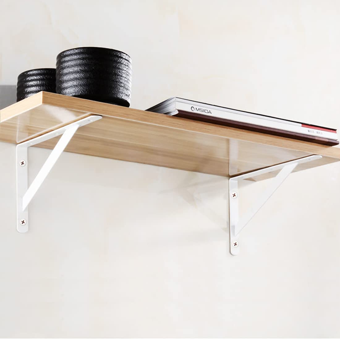 20x Metall Winkelhalterungen 25mm - Mit Schrauben Für Möbelbau