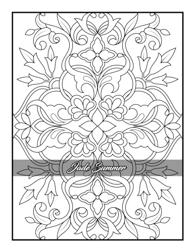 100 Amazing Patterns: An Adult Coloring Book with Fun, Easy, and Relaxing Coloring Pages - Image 44