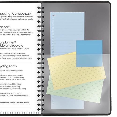 image for AT-A-GLANCE 2023-2024 Academic Planner, Daily, Quarter-Hourly Appointm