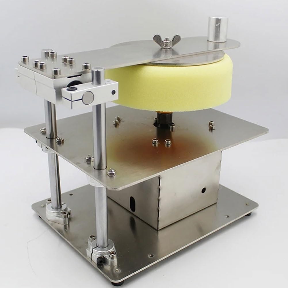 Disc Poliermaschine, 200W Datenrettung und Kratzer Reparatur Werkzeug, Edelstahl Chassis zum Schleifen und Polieren von Scheiben, DVD/VCD Scratch Repair