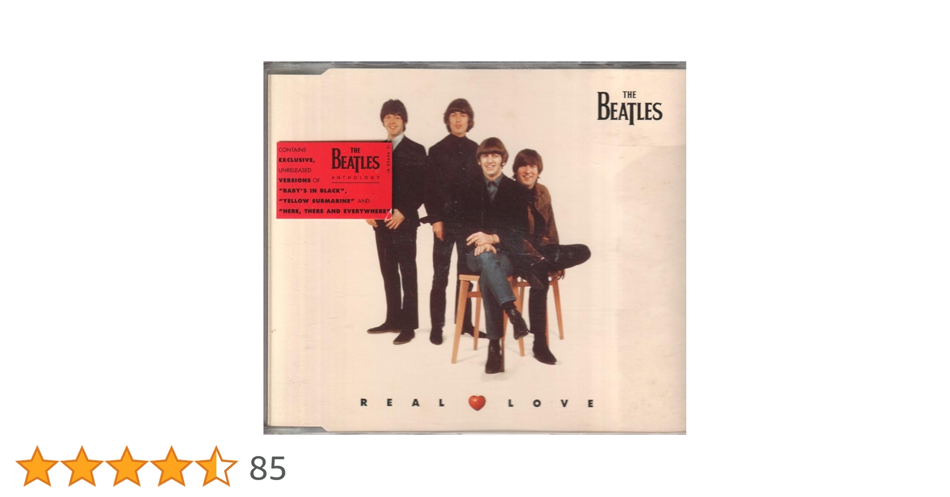 beatles real love (RARE!!4点セット送料込み!!) 2025年最新】Yahoo!オークション -beatles real love(Beatles