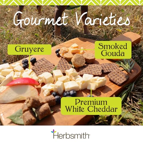 Herbsmith Smiling Dog Treats – Freeze Dried Gruyere – 100% Real Wisconsin Cheese – Single Ingredient – Human Grade – Made in USA – 9 oz - Image 5