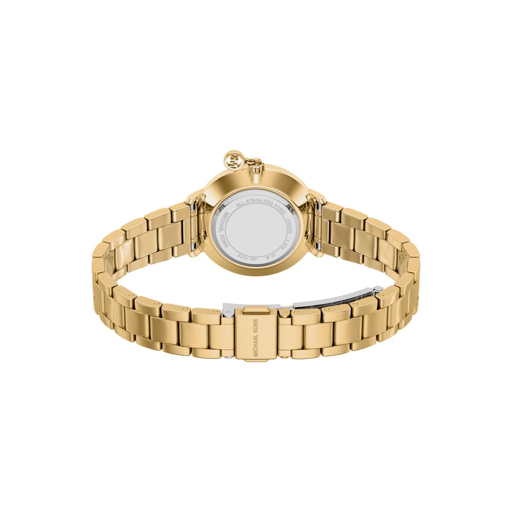 Michael Kors Pyper MK7572 - Reloj de Acero Inoxidable en Tono Dorado de 32 mm para Mujer