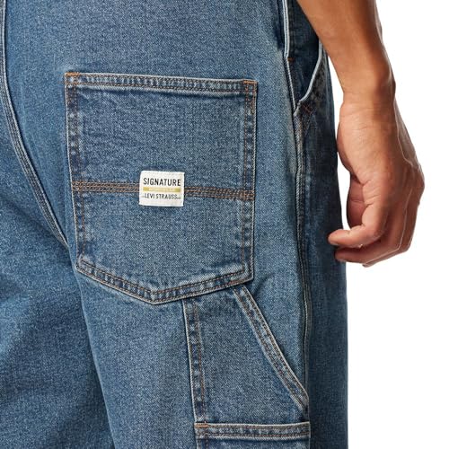 Levi Strauss Signature Gold Men's Overall (Also Available in Big & Tall), (New) Medium Indigo, 29 x 32 - image 3