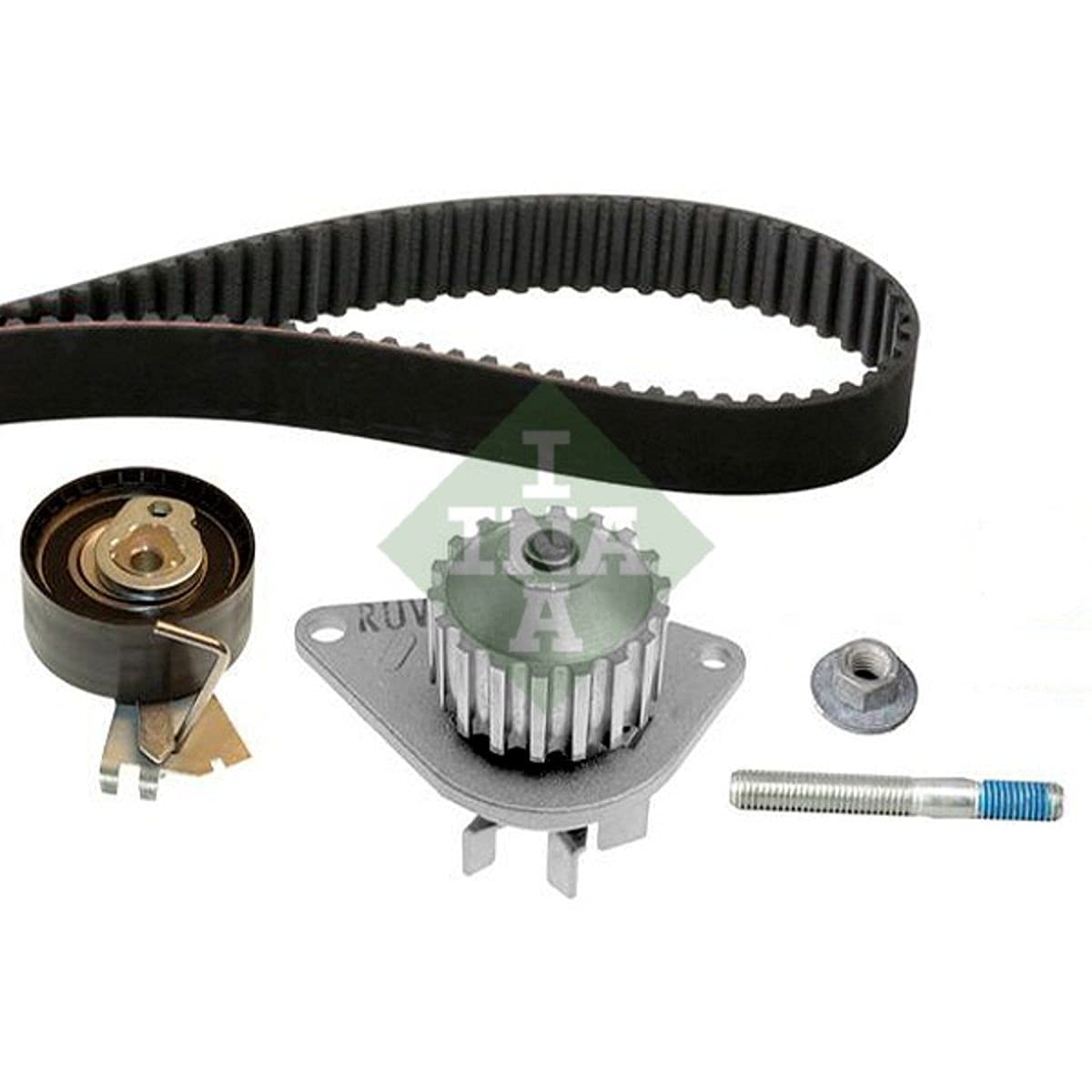 INA 530 0334 30 Kit cinghia distribuzione pompa acqua 25 mm Compatibilità con PEUGEOT 206 2 volumi/Coda spiovente 2A/C, CITROËN C3 I Hatchback FC, FN