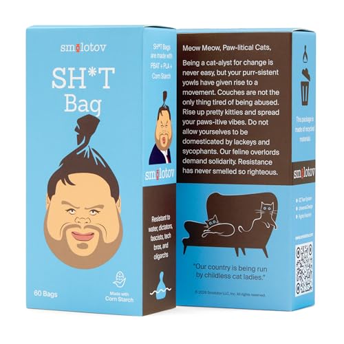 Image of Cat & Dog Poop Bags, Unscented, Reversible Design, #2 60 Rolls