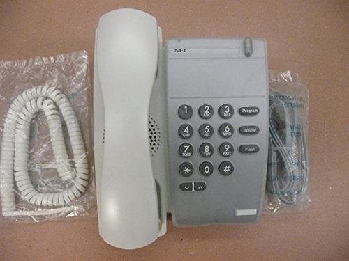 Teléfono NEC-780021 línea simple blanco miniatura 1