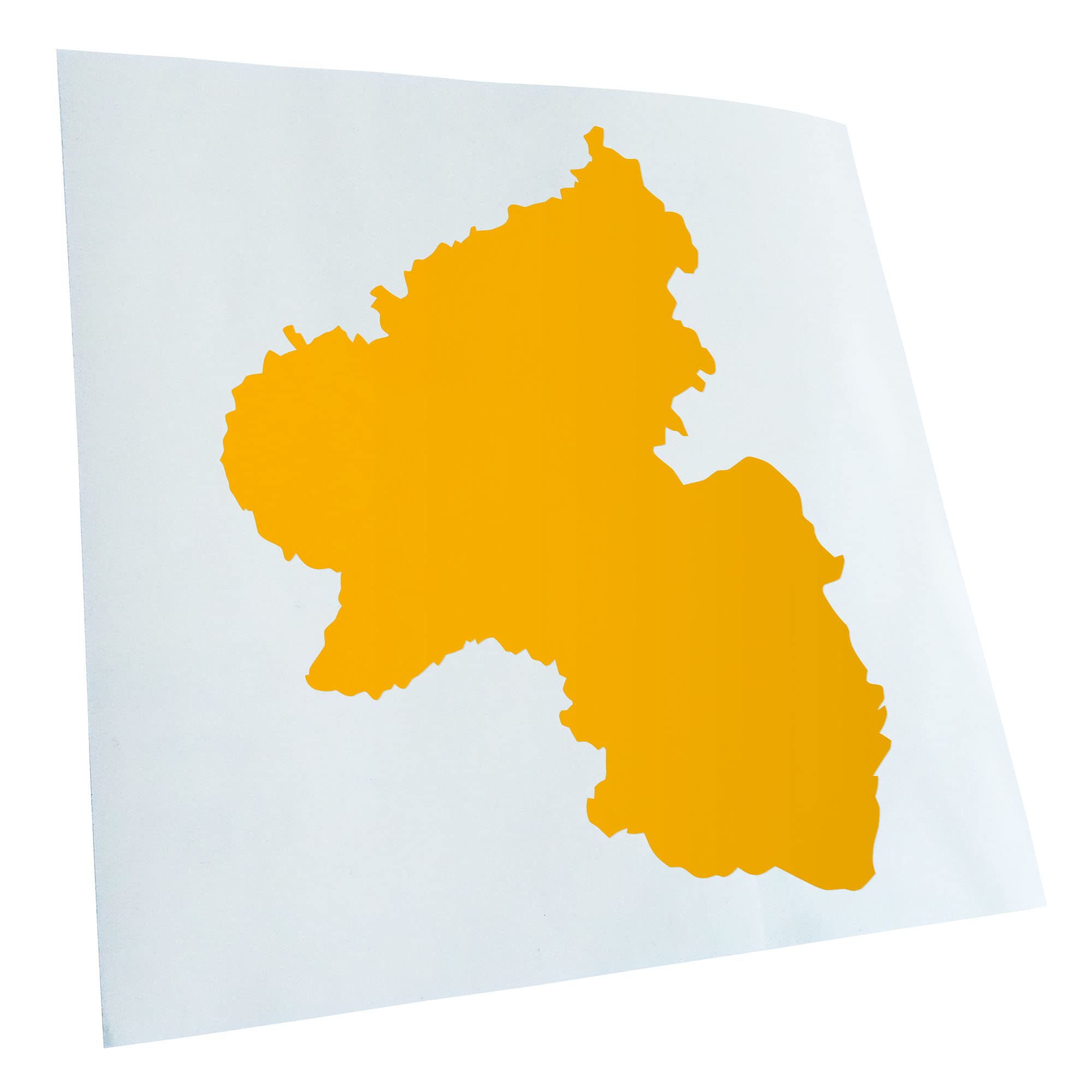 Kiwistar - Car Sticker - Rheinland - Pflaz Germany - Rear Window Car Sticker Weatherproof for Car Truck Moped Truck - Sticker Exterior Self-Adhesive Tuning Accessories for Window Vehicle Window