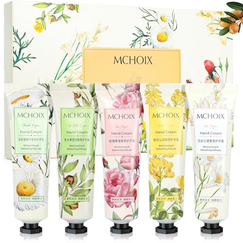 FUWEN 5PCS Crema de Manos Hidratante, Crema de Manos...