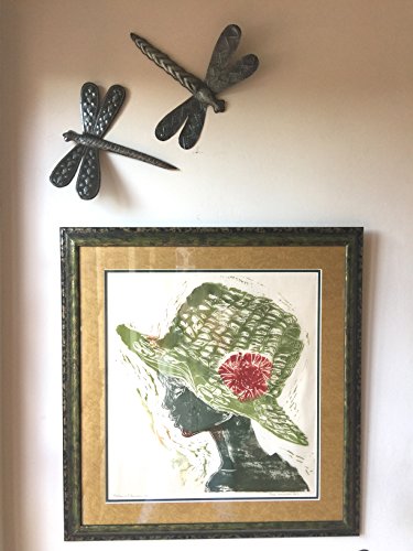 Gardendragonfliessetof2falldecorativeplaquesforindooroutdoorsmallornamentalwallplaqueshomedecorhandmadeinhaiti9x11inches Urban Country Home Decor Garden dragonflies set of 2 fall decorative plaques for indoor outdoor small ornamental wall plaques home decor handmade in haiti 9 x 11 inches urban country home decor
