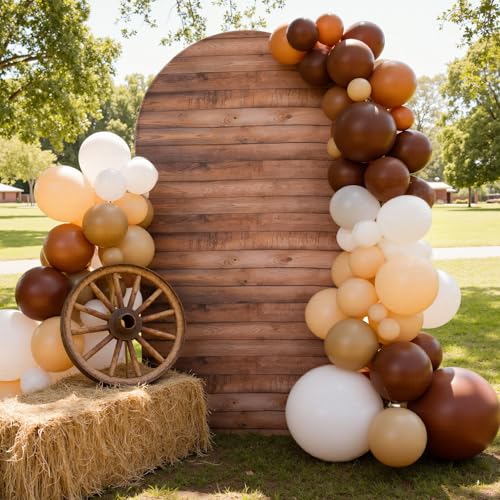Wrinkle Free Rustic Arch Cover