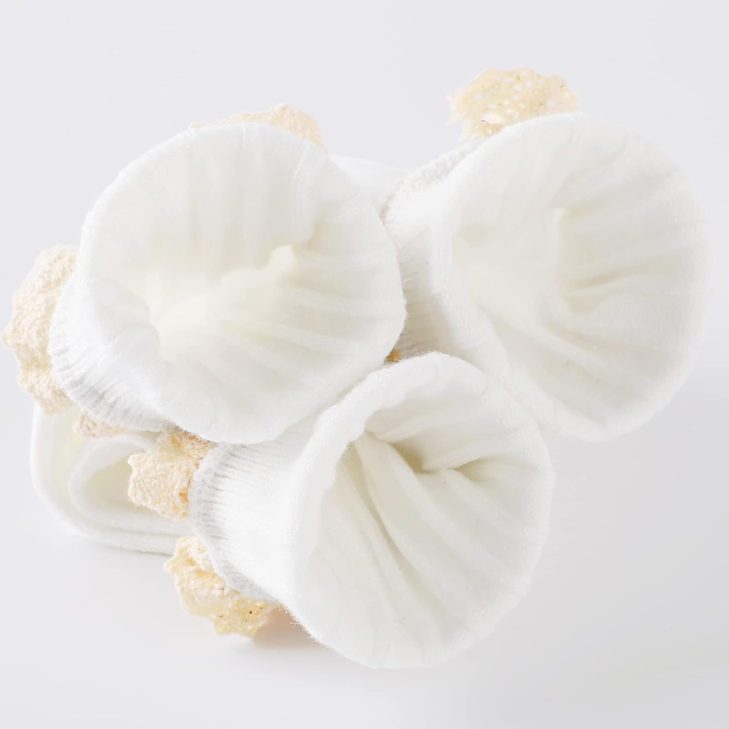 Witwot 6 Pairs Baby Girl Ruffle Crew Socks Toddler Girls Dress Sock Soft Cotton Size 6M - 7Y - Image 6