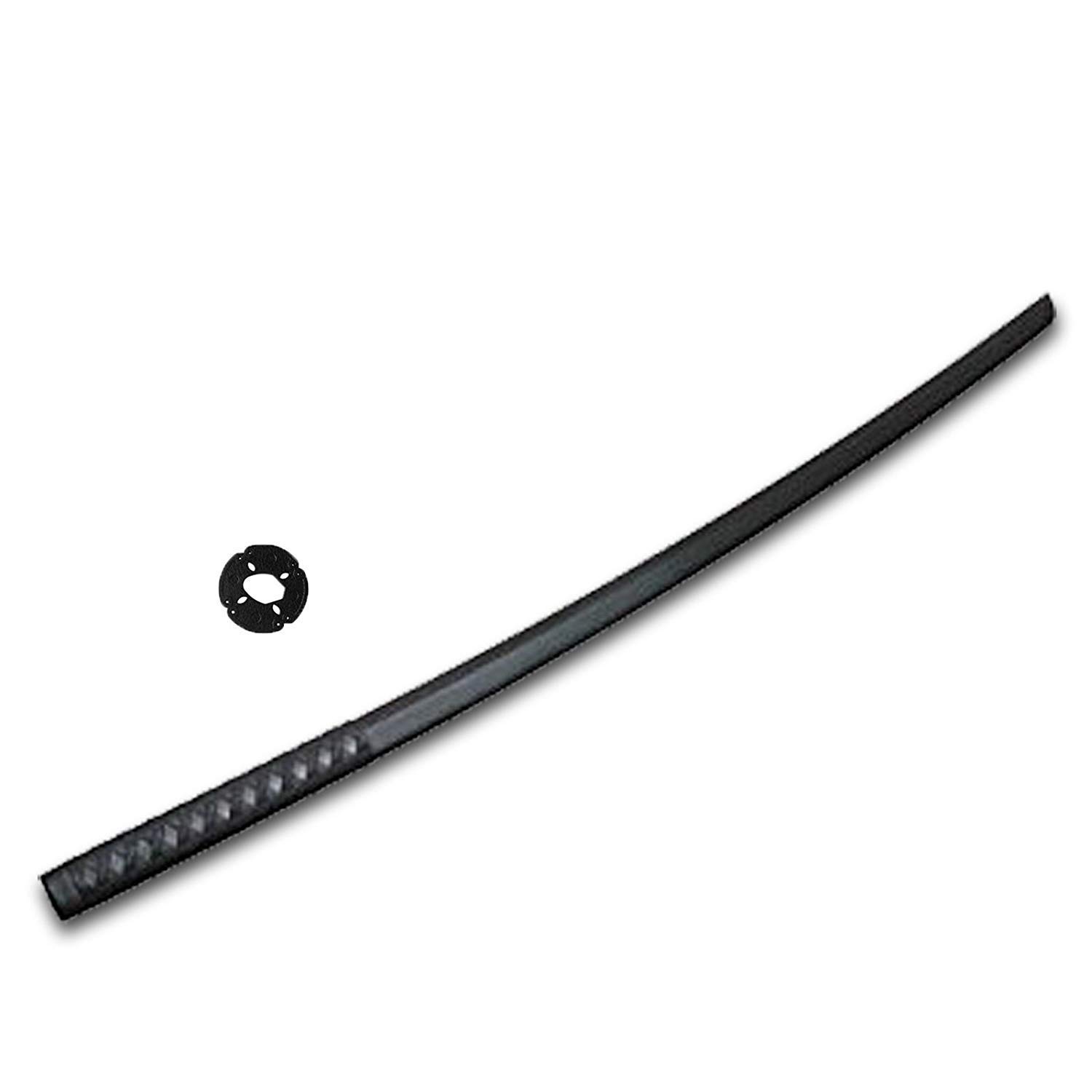 Martial Arts Black Polypropylene Plastic sparring Training Bokken - 40"