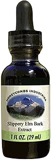 HoneyCombs Slippery Elm – Herbal Digestive, Respiratory and Urinary Tract Support – Alcohol-Free Liquid Extract