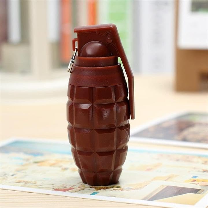 Blauer Kugelschreiber für Kinder, Mädchen, Jungen, Frauen, Erwachsene, Schule, Büro, Zuhause, Studenten, Geschenk, zufälliger Stil, 0,5 mm, Granatenform