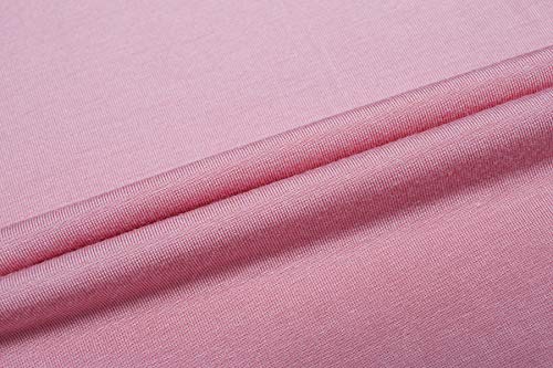 OThread & Co. Women's Long Sleeve T-Shirt Scoop Neck Basic Layer Stretchy Shirts (X-Large, Sherbet)
