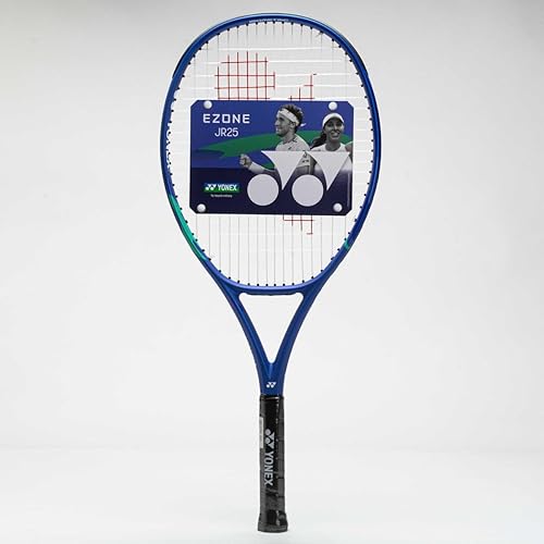 Yonex EZONE JR - Raqueta de tenis infantil preencordada de 25"