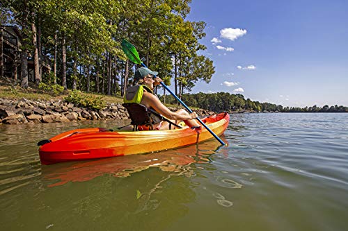 Perception Tribe 9.5 | Sit On Top Kayak For All-Around Fun | Large Rear Storage With Tie Downs | 9' 5" #TOP6