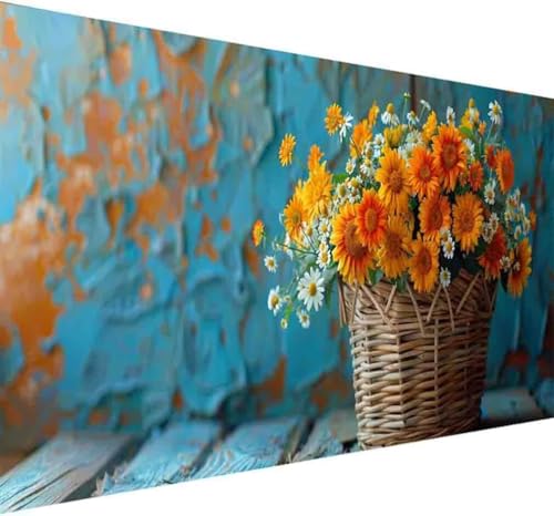 Broderie diamant kit complet pour chasser le stress grace au grand format paysage de 80x160cm